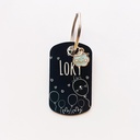 Placa de identificación para gato
